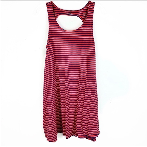 Arizona Jean Company Dresses & Skirts - Arizona Jean Co. Red And Blue Striped Dress